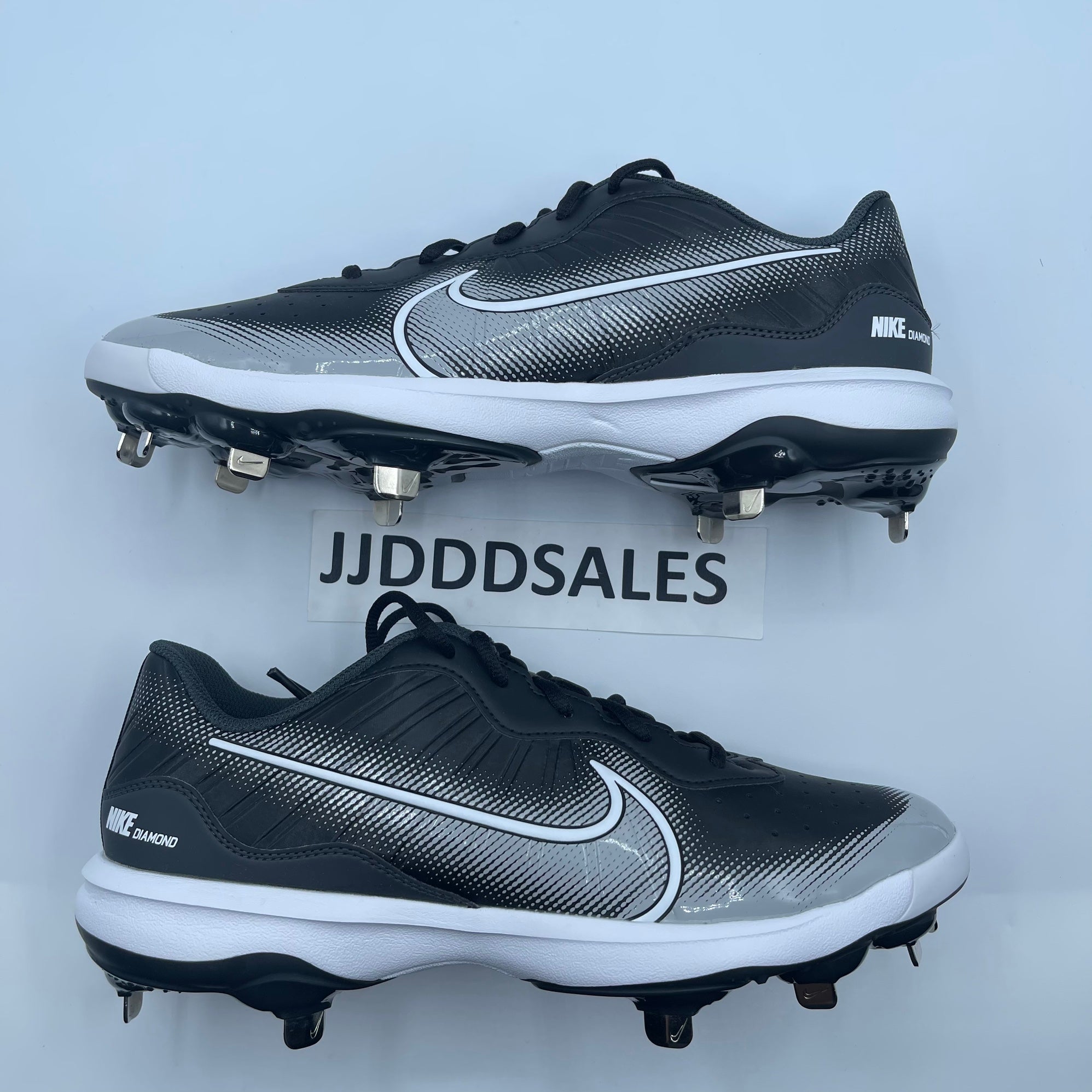 Nike Alpha Huarache Varsity 4 Low Men\'s Baseball Cleats DJ6516-010 Size 14 New Nike Alpha Huarache Varsity 4 Low Baseball Cleats DJ6516-010  main image 3