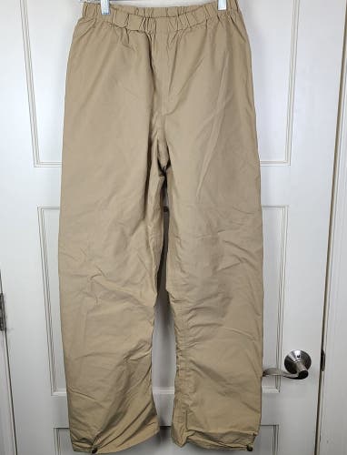 Vintage CABELA'S Gore-Tex Tan Rain Pants Fishing Hunting Waterproof Size: XS