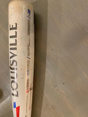 Loiuisville slugger 2019 Alloy (-3) 28 oz 31" Solo used Bat