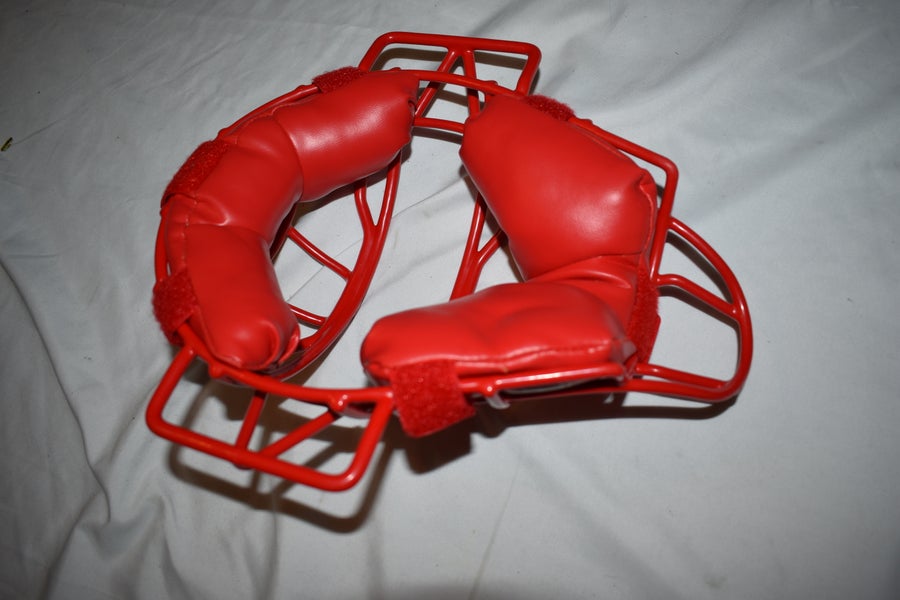 Diamond DFM-15 Softball / Baseball Catcher’s / Umpire Mask No Straps Pro  Red Brand New! | SidelineSwap