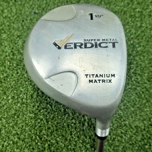 Verdict Super Metal Ti Matrix Driver 10* / RH / Regular Graphite ~43.25"/ jd7896