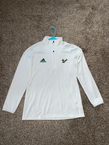 USF TEAM ISSUED SOCCER WOMENS 1/4 ZIP DRI-FIT PULLOVER