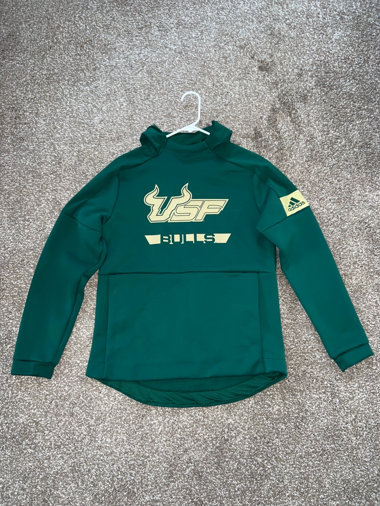 USF SOCCER TEAM ISSUED WOMENS GREEN HOODIE