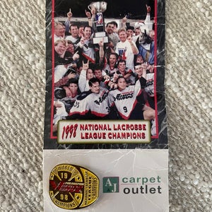 Philadelphia Wings 1998 NLL Championship Pin
