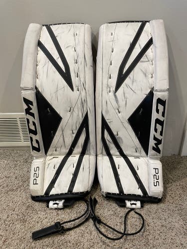 28" CCM Premier P2.5 Goalie Leg Pads