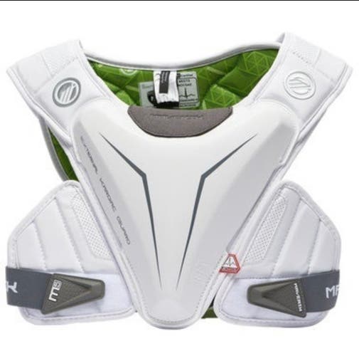 New with tags Maverick M5 EKG Speed Lacrosse Shoulder Pads Small S Heart guard shell