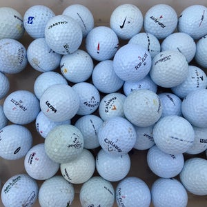 60 Used Assorted Golf Balls