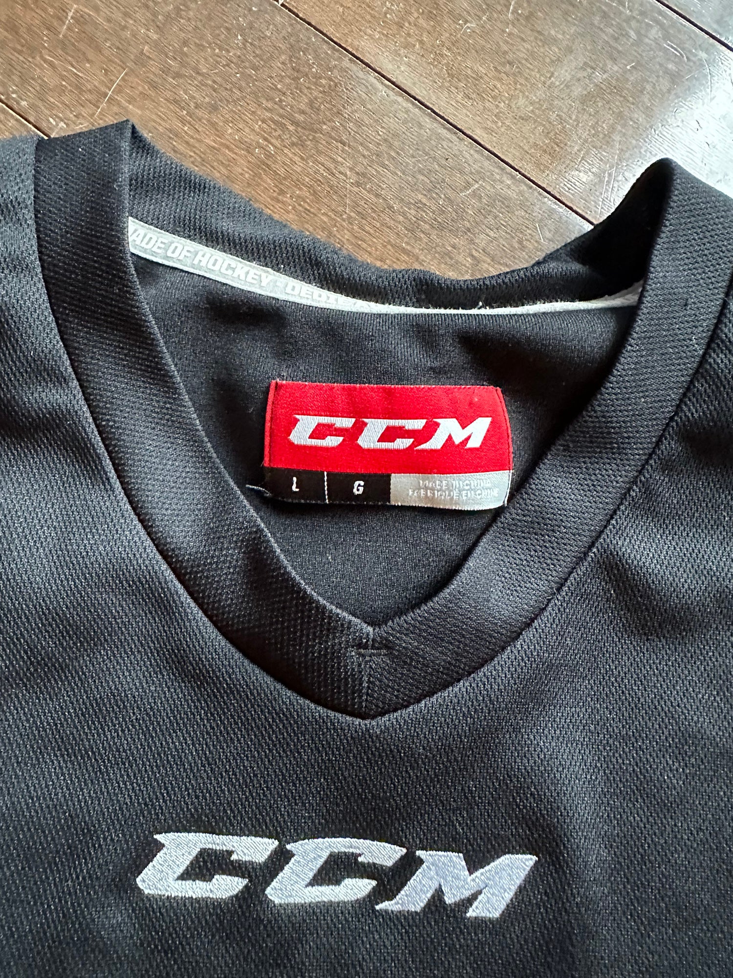 CCM 5000 Practice Jersey Hockey - Black - Senior - Large