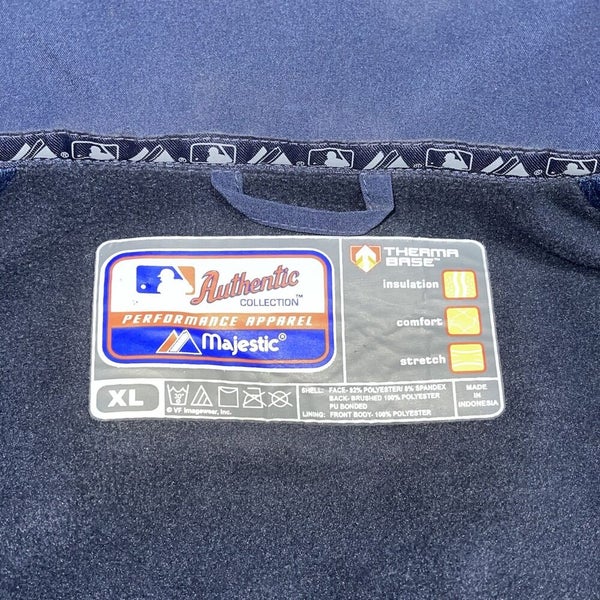 New York Mets Majestic MLB Authentic Collection Thermabase Hoodie Size  Men’s XL