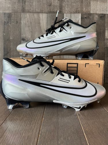 Nike Vapor Edge Elite 360 2 Light Smoke Grey Football Cleat DA5457-002 Size 11