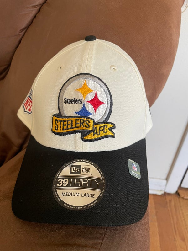 PITTSBURGH STEELERS Hat Cap Adjustable NFL Sewn Logo REEBOK ON FIELD Gear