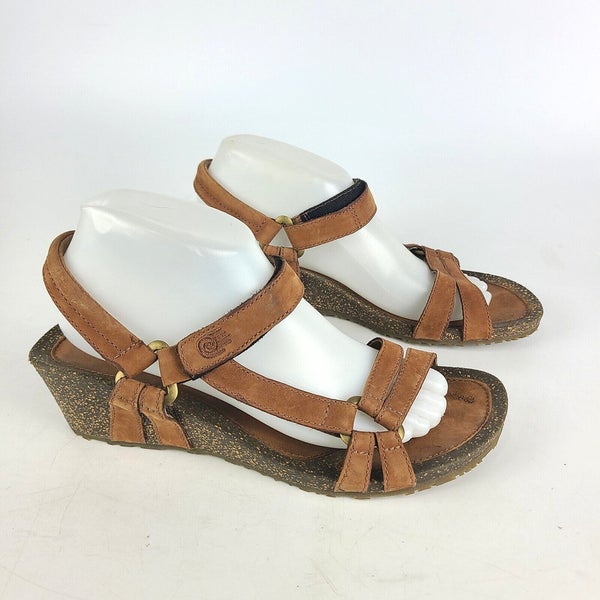 Teva Ventura Brown Strap Cork Wedge Sandals Size: | SidelineSwap