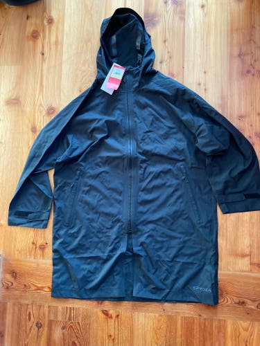 New Spyder rain shell jacket