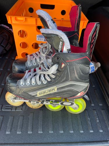 Used Bauer Regular Width Size 9 Vapor X600R Inline Skates