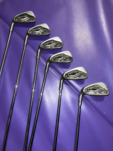 Men's Left Hand Stiff Flex Steel Shaft i15 Iron Set