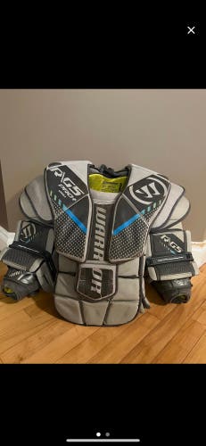 Used Small Warrior Ritual G5 Pro+ Goalie Chest Protector