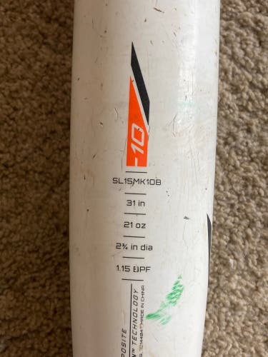 USSSA Certified Composite (-10) 21 oz 31" Mako Bat