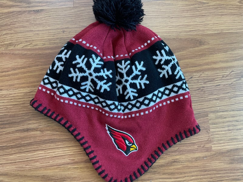 NFL Arizona Cardinals Pom Pom Beanie Winter Hat One Size Cap