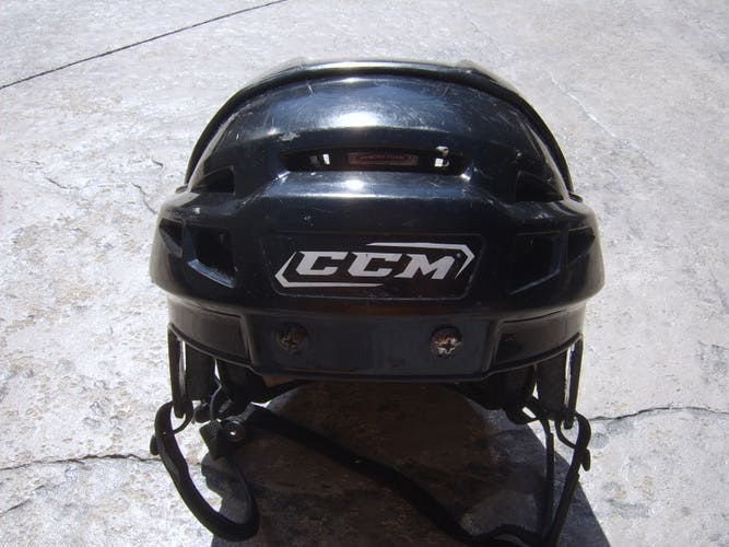 Used Good Condition CCM Vector V10 Senior Hockey Helmet sz Medium Black