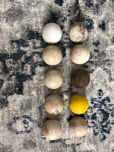 90 Used Lacrosse Balls