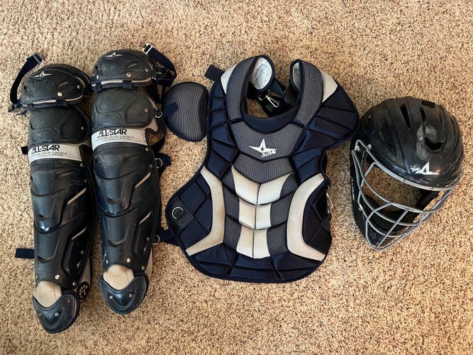 Used All Star Catcher's Set