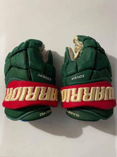 Warrior 14" Pro Stock Covert QRE Gloves Minnesota Wild Bjugstad