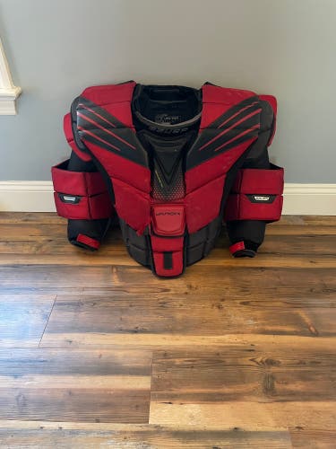 Used Large Bauer Pro Stock Hyperlite Goalie Chest Protector