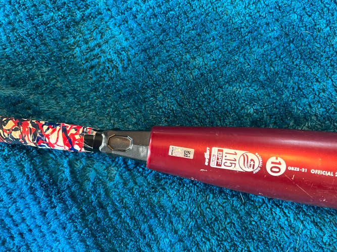 Used USSSA Certified 2021 DeMarini Alloy The Goods Bat (-10) 19 oz 29"