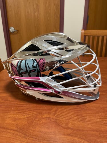 2022 Game Used PLL Chrome Cascade XRS Helmet