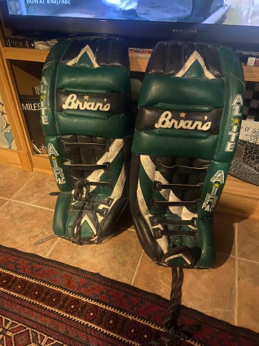Vintage 34” Brian’s Alite AirPac goalie pads