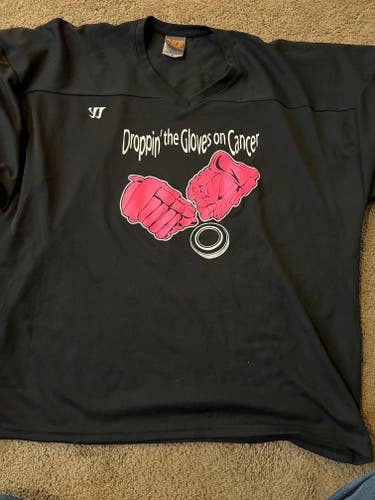 Black New XL Men's Warrior Jersey