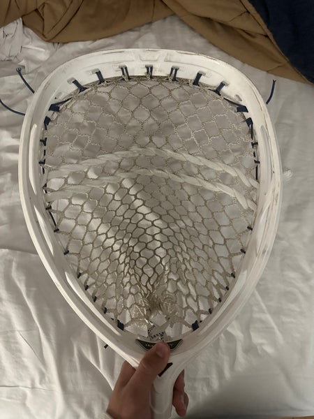 Used Strung Goalie Head