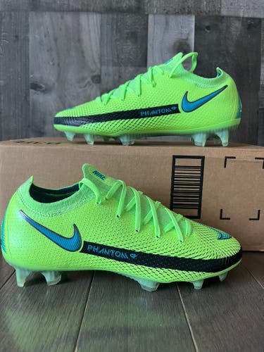 Nike Phantom Gt Elite FG Lime Glow Soccer Cleat Size 4.5 mens 6 Womens Bosnia