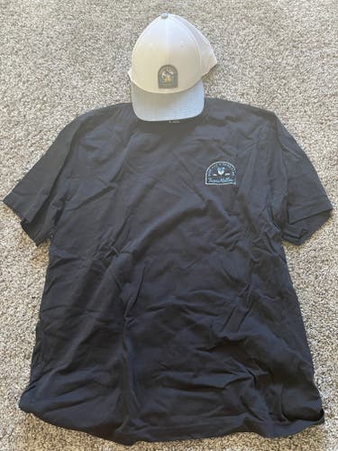 Black Travis Mathew XXL Men's Shirt and Hat