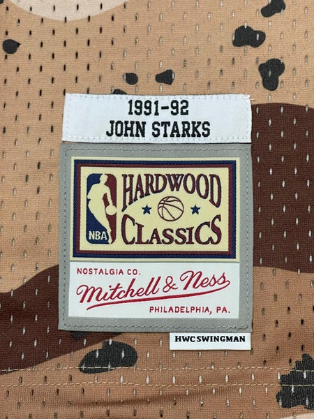 Mitchell & Ness Men's 1991 New York Knicks John Starks Camo