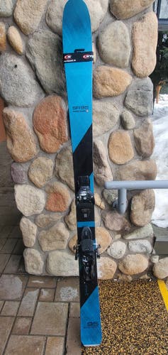 Used Unisex 2023 Stockli 175 cm All Mountain Stormrider SR 95 Skis With Bindings Max Din 13