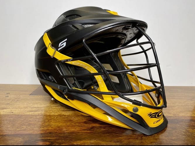 Matte Black Cascade S Lacrosse Helmet
