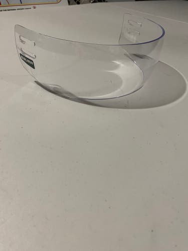 Bauer Visor Pro Straight Visor Clear
