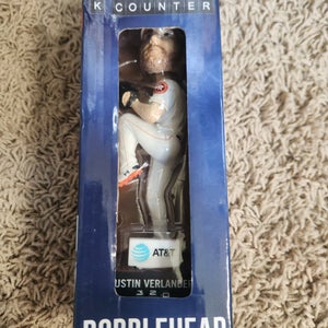 Justin Verlander Houston Astros K Counter AT&T Bobble Head