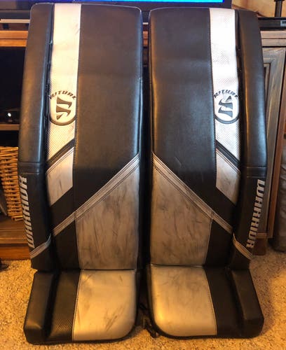 34" Warrior Pro Stock Ritual G5 Pro Goalie Leg Pads