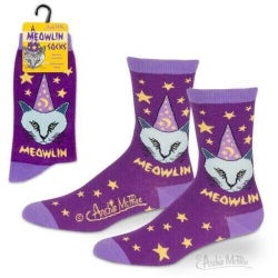 MEOWLIN SOCKS - Women's Crew Socks