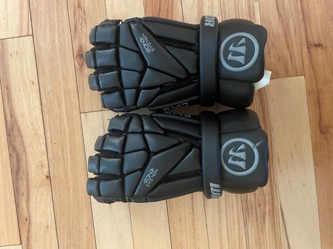 Used Player's Warrior Evo Lacrosse Gloves Medium