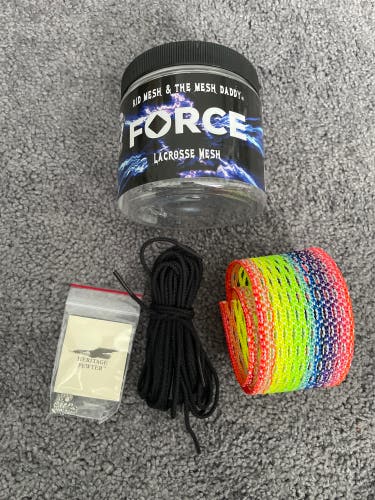 New Mesh Dynasty Force Lacrosse Mesh Kit
