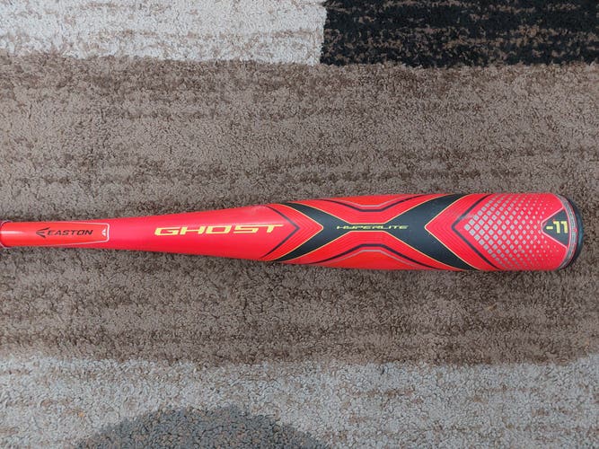 Used 2019 Easton Composite Ghost X Hyperlite Bat (-11) 16 oz 27"