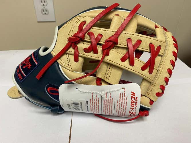 Brand New Rawlings Heart of the Hide 11.5 Infield Baseball Glove R2G MLB PROR934-32CN Retail $299