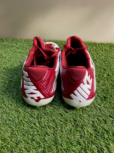 Nike Vapor Carbon Elite 2014 TD Low Football Cleats Red Mens 16