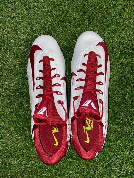 Nike Vapor Carbon Elite 2014 TD Low Football Cleats Red Mens  display picture 3