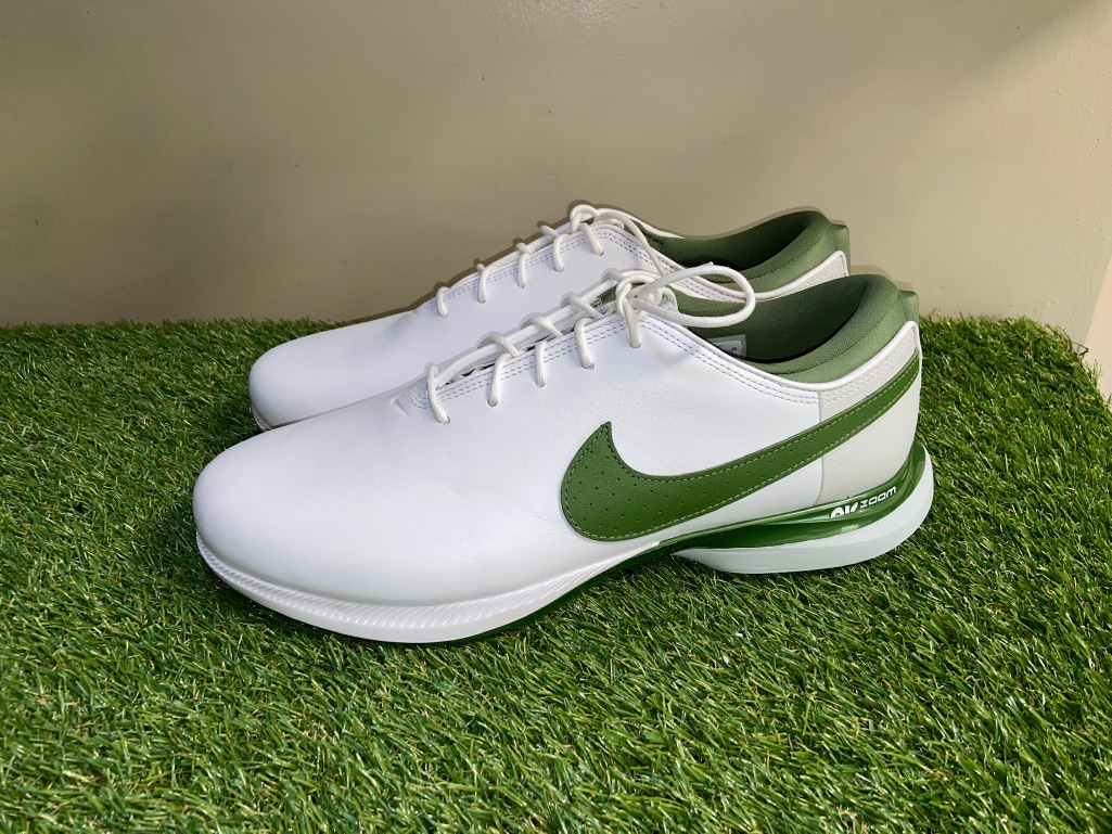 Mens Nike Air Zoom Victory Tour 2 Golf White Treeline Green DJ6569-102 Sz 14 NEW