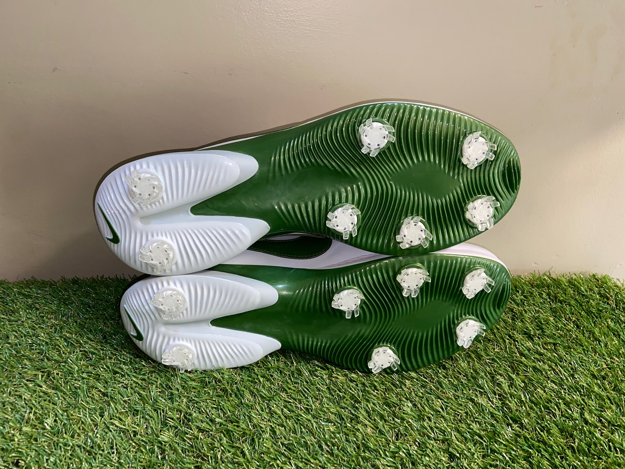 NEW Nike Air Zoom Victory Tour 2 Golf Shoes DJ6569-102 Size 8.5 White Green Nike Air Zoom Victory Tour 2 White/Green Golf Shoes DJ6569  main image 2