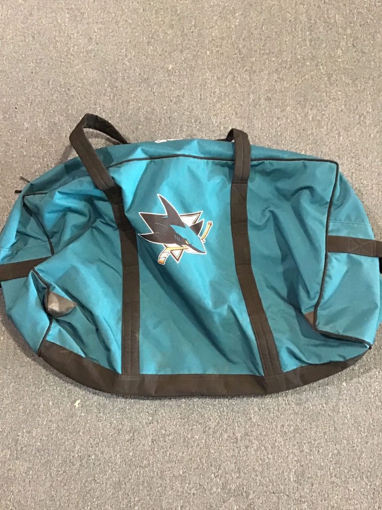 Used Pro Stock San Jose Sharks JRZ Player Issued Carry Bag